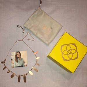 Kendra Scott Rose Gold Adjustable Necklace